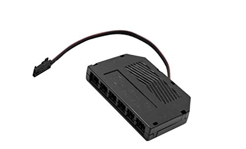 Mini AMP 6-Fach Verteiler 12V mit Ministecker für LED Lampen - Möbelleuchten von Rolux