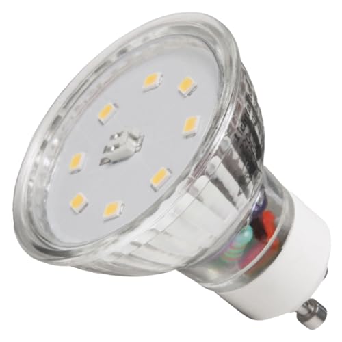 Rolux 3 Stück GU10 LED Leuchtmittel 230V 5W Warmweiß 3000K | 500lm Lichtstrom | SMD Technik | Für Spots, Decken- & Einbauleuchten | Kompakte Bauform | Sofort hell, flackerfrei | Halogen-Ersatz von Rolux