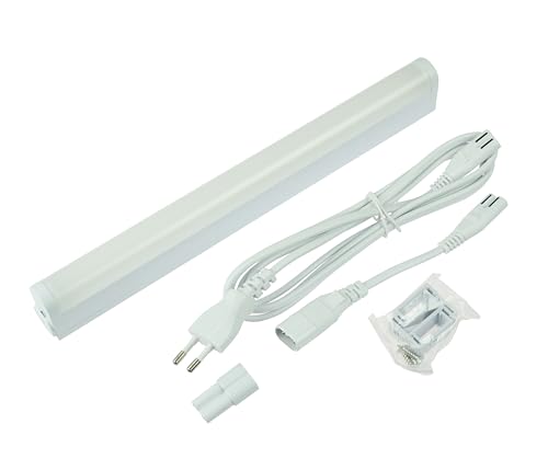 Rolux LED Unterbauleuchte LLG-401-4W - 28CM Küchenleuchte - mit CCT Farbwechsel 3000K-6500K - Hergestellt nach EU-Norm - Leichte Installtion - inkl. 1.8m Anschlussleitung mit Netz-Stecker von Rolux