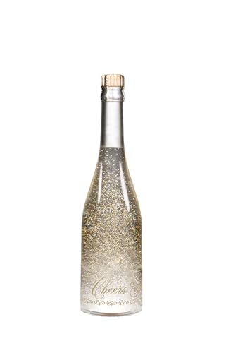 Roman 30,5 cm beleuchtete Champagnerflasche mit Wirbel-Design, LED-Hochzeitsdekoration, Party-Mittelstück, elegante Tischdekoration Roman 30,5 cm beleuchtete Champagnerflasche mit Wirbel-Design, LED-Hochzeitsdekoration, Party-Mittelstück, elegante Tischdekoration von Roman