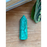 Malachit Turm | Heilsteine Cluster Bubble Stone Grüner Kristall Heilung von RingsAndThings001