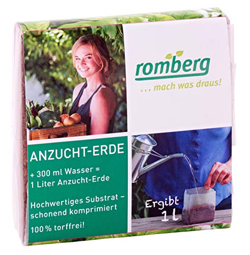 Romberg 10091200 Feinste POP UP Anzuchterde (1 Liter-Packung) von Romberg