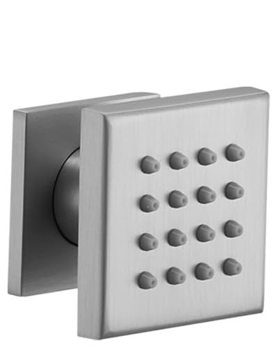 Massives Messing Duschkörper Sprühdüsen für Dusche, quadratische Massage, 360° drehbar, Sprühstrahl für Badezimmer Badewanne zu Hause, Wandmontage, Badewanne, Spa-Düsen, tragbar, 1 RomceBath Duschdüse Massives Messing Duschkörper Sprühdüsen für Dusche, quadratische Massage, 360° drehbar, Sprühstrahl für Badezimmer Badewanne zu Hause, Wandmontage, Badewanne, Spa-Düsen, tragbar, 1 RomceBath Duschdüse von RomceBath