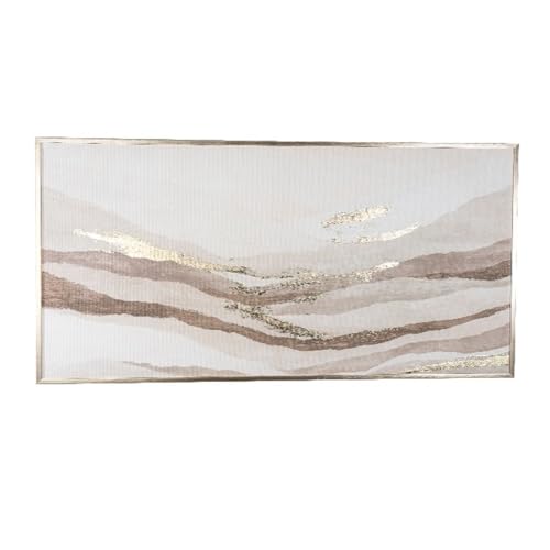 Romimex Bild Polystyrol Holz MDF abstrakt 120 x 60 x 3 cm von Romimex