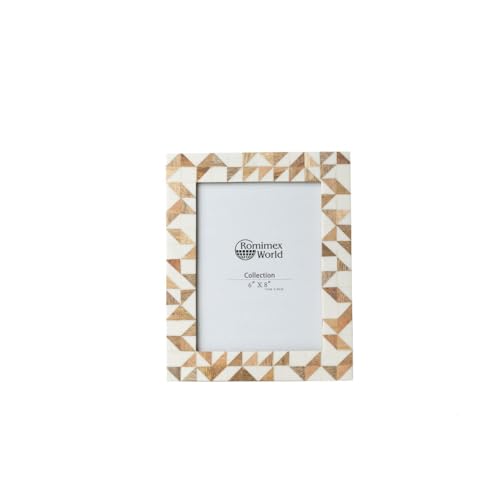 Romimex Bilderrahmen Braun Holz Harz 22 x 27 x 3 cm Romimex Bilderrahmen Braun Holz Harz 22 x 27 x 3 cm von Romimex