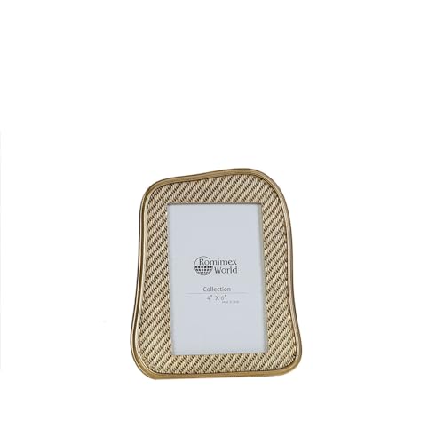 Romimex Bilderrahmen aus Kunstharz, goldfarben, 16 x 20 x 2 cm Romimex Bilderrahmen aus Kunstharz, goldfarben, 16 x 20 x 2 cm von Romimex