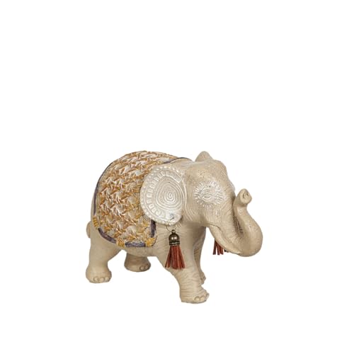 Romimex Dekofigur, Beige, Natur, Polyresin, Elefant, 9 x 13 x 20 cm Romimex Dekofigur, Beige, Natur, Polyresin, Elefant, 9 x 13 x 20 cm von Romimex