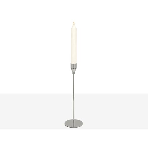 Romimex Teelichthalter, silberfarben, Metall, 8 x 28 x 8 cm Romimex Teelichthalter, silberfarben, Metall, 8 x 28 x 8 cm von Romimex