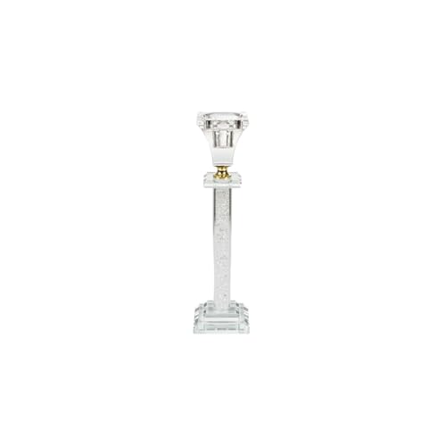 Romimex Teelichthalter, transparent, Glas, 5 x 23 x 5 cm Romimex Teelichthalter, transparent, Glas, 5 x 23 x 5 cm von Romimex