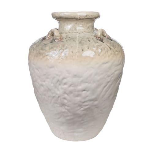 Romimex Vase, Beige, Porzellan, 26 x 35 x 26 cm Romimex Vase, Beige, Porzellan, 26 x 35 x 26 cm von Romimex