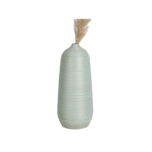 Romimex Vase, grün, Keramik, 17 x 40 x 17 cm von Romimex