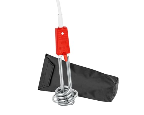 ROMMELSBACHER Reisetauchsieder RT 350 - wärmeisolierter Griff, Überhitzungsschutz, 350 Watt, Etui (Farbe variabel), Edelstahl ROMMELSBACHER Reisetauchsieder RT 350 - wärmeisolierter Griff, Überhitzungsschutz, 350 Watt, Etui (Farbe variabel), Edelstahl von Rommelsbacher
