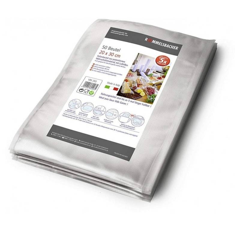 Rommelsbacher Vakuumierbeutel VBS 203 - Vakuumierbeutel - transparent von Rommelsbacher