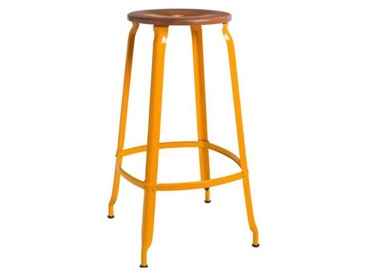 CHAISES Nicolle Barhocker caramel narzissengelb von Romodo