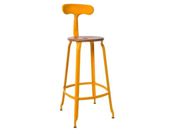 CHAISES Nicolle Barstuhl caramel narzissengelb CHAISES Nicolle Barstuhl caramel narzissengelb von Romodo