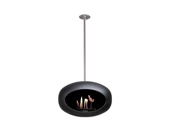 Le Feu Sky Bioethanol Kamin, hängend Schwarz 155cm, von Romodo