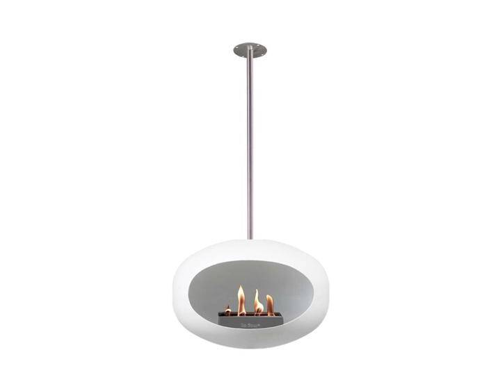 Le Feu Sky Bioethanol Kamin, hängend Weiß 155cm, von Romodo