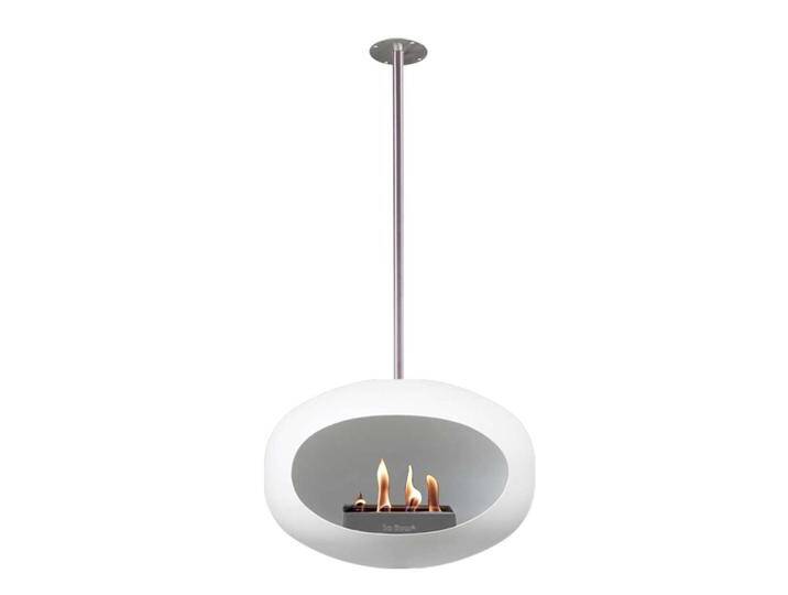 Le Feu Sky Bioethanol Kamin, hängend Weiß 175cm, von Romodo