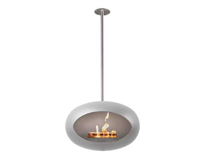 Le Feu Sky Bioethanol Kamin, hängend silber 175cm, von Romodo