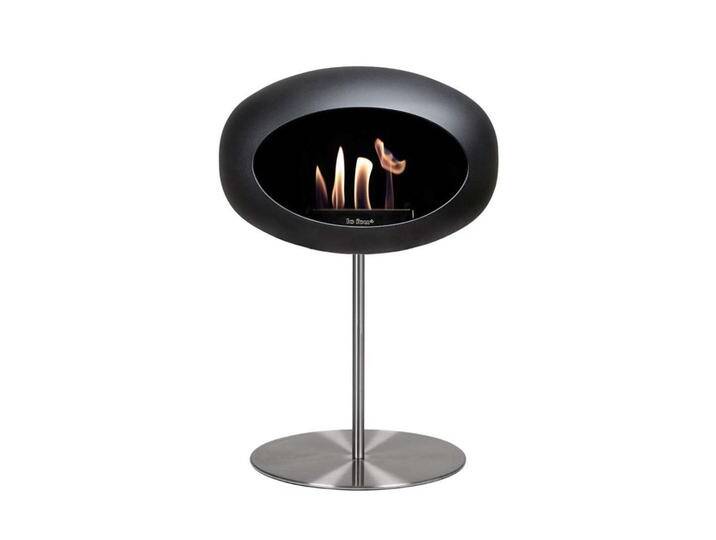 Le Feu Steel Bioethanol Kamin, stehend Schwarz 85cm, von Romodo
