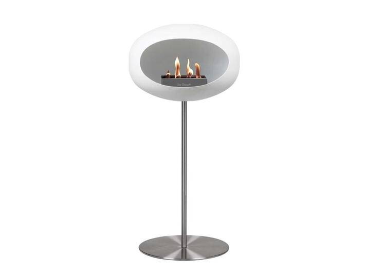 Le Feu Steel Bioethanol Kamin, stehend Weiß 115cm, von Romodo