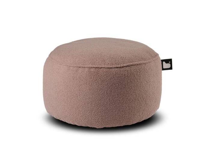b-bag Extreme Lounging Sitzhocker b-poufe Teddy Heather von Romodo