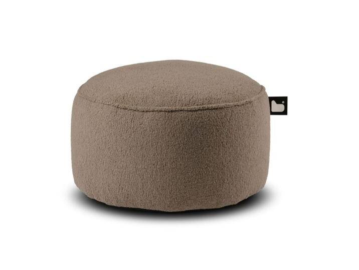 b-bag Extreme Lounging Sitzhocker b-poufe Teddy Mink von Romodo