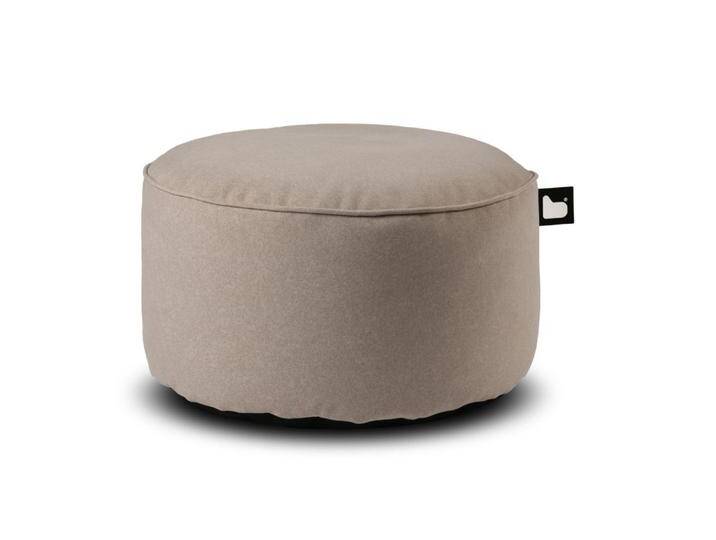 b-bag Extreme Lounging Sitzhocker b-poufe Wildleder Stone von Romodo