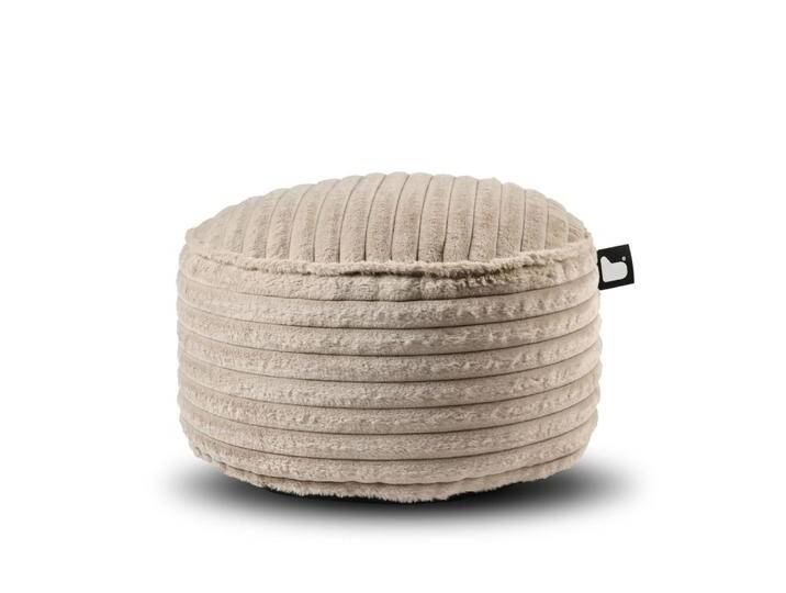 b-bag Extreme Lounging Sitzsack b-poufe Cord Natural von Romodo