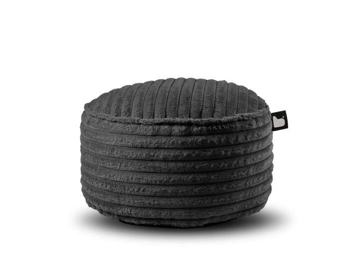 b-bag Extreme Lounging Sitzsack b-poufe Cord Storm Grey b-bag Extreme Lounging Sitzsack b-poufe Cord Storm Grey von Romodo