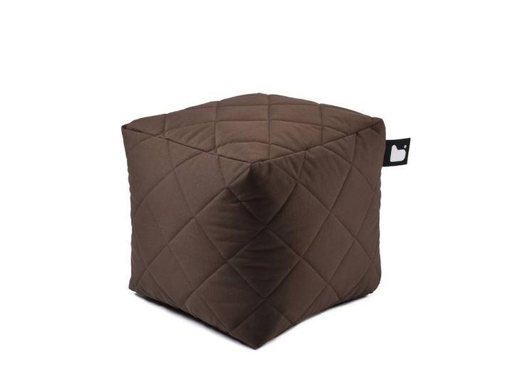 b-box extreme lounging Sitzwürfel Brown - Quilted In & Outdoor b-box extreme lounging Sitzwürfel Brown - Quilted In & Outdoor von Romodo