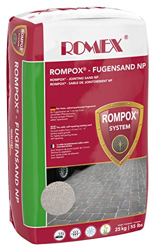 ROMEX Fugensand NP 25kg Sack, Farbe Basalt - Der feste Fugensand gegen Unkraut ROMEX Fugensand NP 25kg Sack, Farbe Basalt - Der feste Fugensand gegen Unkraut von Rompox