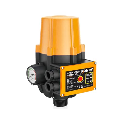 Rondy - Pumpendruckregler - Manometer mit Skala - 10 bar von IEV RONDY IMPORT EXPORT DU VELAY
