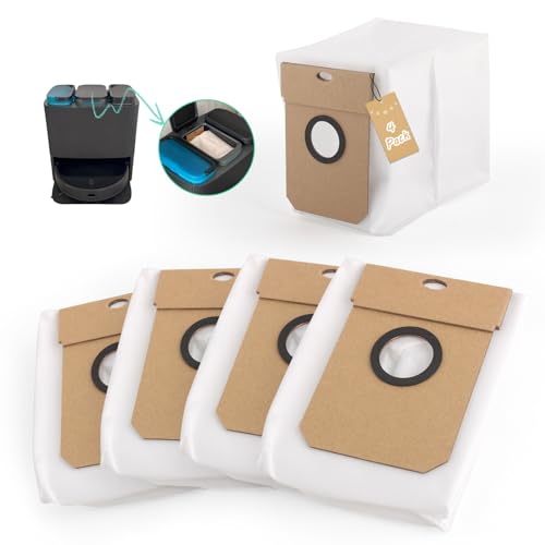 4 Stück Staubbeutel zubehör für Conga 11090/13090 2L Grosse Kapazität Staubsaugerbeutel Kompatibel mit Conga 11090 Replacement Accessory von RongZy