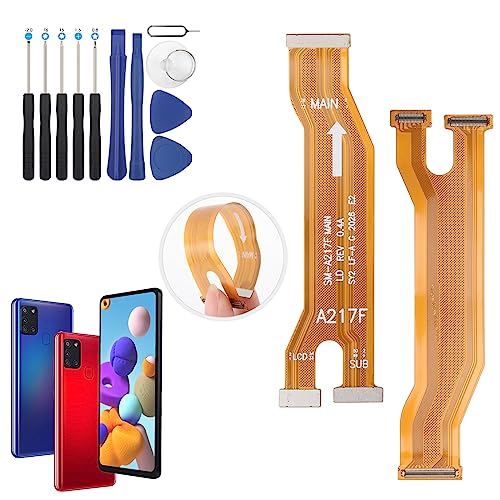 Flat Flex Kabel Kompatibel mit Samsung Galaxy A21S A217 Mainboard FlexKabel für Galaxy A21S Mainboard-Verbindung Ersatz von RongZy
