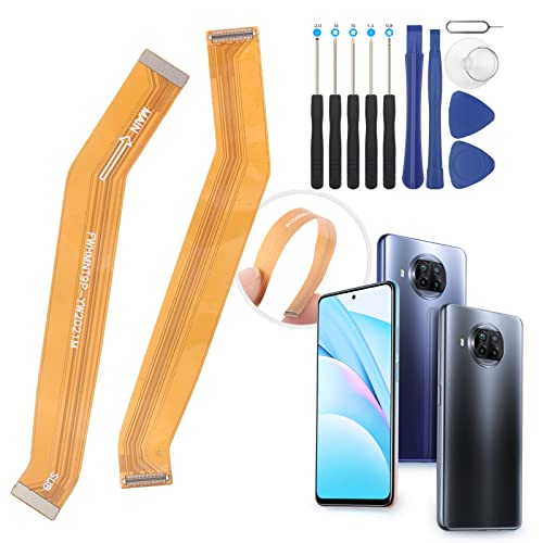 RongZy Flat Flex Kabel Kompatibel mit Xiaomi Mi 10T Lite 5G Mainboard FlexKabel für Xiaomi Mi 10T Lite 5G M2007J17G Mainboard-Verbindung Ersatz von RongZy