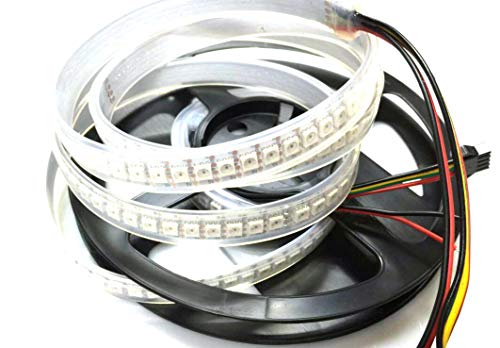 Rongda Smart Home Led Streifen Lichter Wasserdicht IP67 144 LEDs/M DC5V APA102 Adressierbare Pixel Magic LED Streifen PCB Weiß von Rongda Smart Home