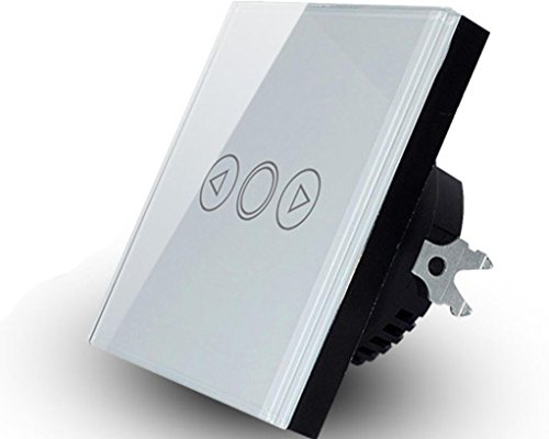 Touch Dimmer Schalter EU Standard Licht Dimmer Schalter mit LED-Anzeige Touch Dimmer Wandschalter Crystal Light Dimmer Schalter von Rongda Smart Home