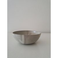 Handgemachte Keramikschalen, 2Er Set Weiß-Graue Keramik Suppenschüssel, Müslischale von RonitYamPottery