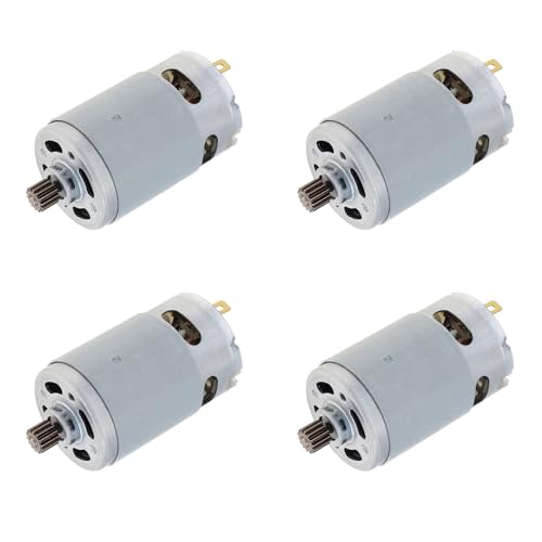 Ronlok 4X 21V RS550 Motor BüRstenmotor 14 ZäHne Geeignet für 4/6 Kabelloses Mini-Logging-SäGe-KettensäGenwerkzeug-ZubehöR von Ronlok