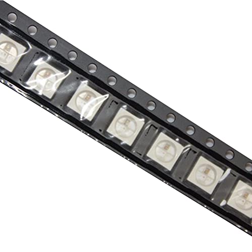 Ronlok 500 StüCk WS2812B (4 Pins) LED Chip 5050 RGB SMD WeißE Version WS2812 Einzeln Adressierbare Digitale Pixel DC5V von Ronlok