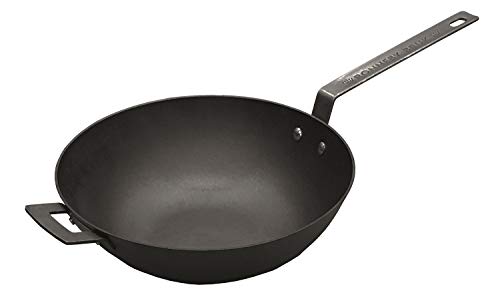 RONNEBY BRUK Ultra Light Professional Wok Stir Fry Pan Cast Iron Black One RONNEBY BRUK Ultra Light Professional Wok Stir Fry Pan Cast Iron Black One von Ronneby Bruk
