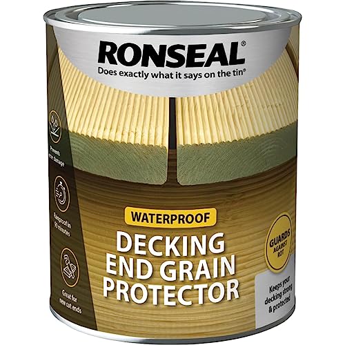 Ronseal RSLEGP750 Sonnendeck-Stirnholzschutz, 750 ml, grün von Ronseal