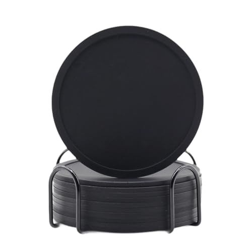 Ronyme 12x Kaffee Untersetzer Tasse Matte Decor Anti Verbrühungen Wasserdicht Tischset Untersetzer Set für Schreibtisch Heiße oder Kalte Bar von Ronyme
