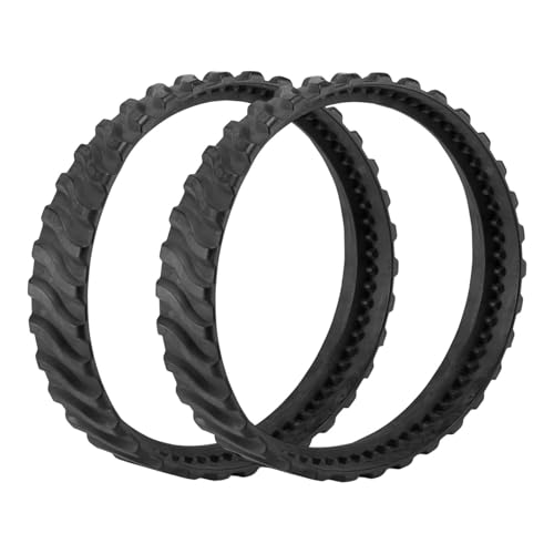 Ronyme 2Pcs Pool Reiniger Reifen Ersatz Reifen Track Rad Gummi Rad für MX6el von Ronyme