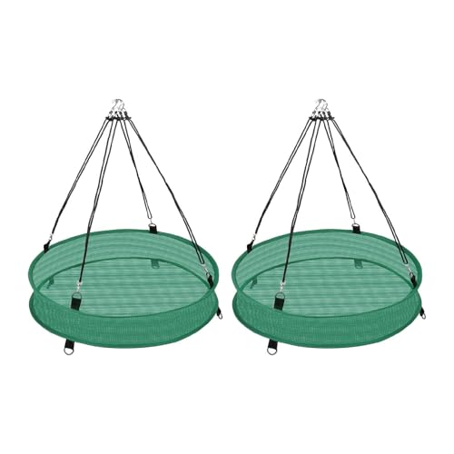 Ronyme 2Pcs Vogel Catcher Tablett Vogelfutter Hoop Heavy Duty Hängen Tablett für Vögel Feeder Ronyme 2Pcs Vogel Catcher Tablett Vogelfutter Hoop Heavy Duty Hängen Tablett für Vögel Feeder von Ronyme