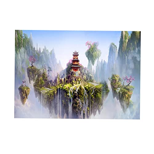 Ronyme 3D Side Aquarium Universum Landschaft Poster Aquarium Hintergrund, Märchenland, 61 x 30 cm Ronyme 3D Side Aquarium Universum Landschaft Poster Aquarium Hintergrund, Märchenland, 61 x 30 cm von Ronyme