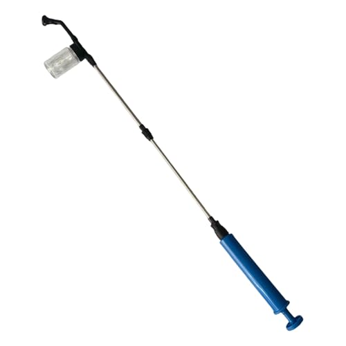 Ronyme 93cm Teleskop Obst Pollinator Pollen Sprayer Edelstahl Stange Transparent Tank, 100 Ml Ronyme 93cm Teleskop Obst Pollinator Pollen Sprayer Edelstahl Stange Transparent Tank, 100 Ml von Ronyme