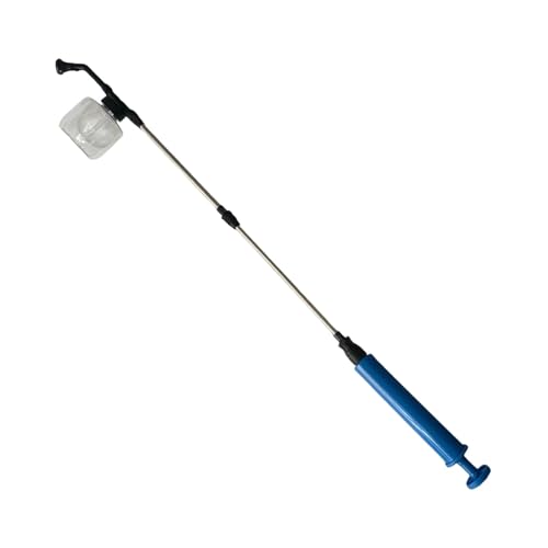 Ronyme 93cm Teleskop Obst Pollinator Pollen Sprayer Edelstahl Stange Transparent Tank, 250 Ml von Ronyme