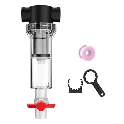 Ronyme Aquarium-Filterpumpe, Sedimentwasserfilter, Kleiner Teich, 3/4 Zoll, auslaufsicher, Zubehör für Aquarien, geräuscharme Abfallfilterung, 100 Mesh Weiblich von Ronyme